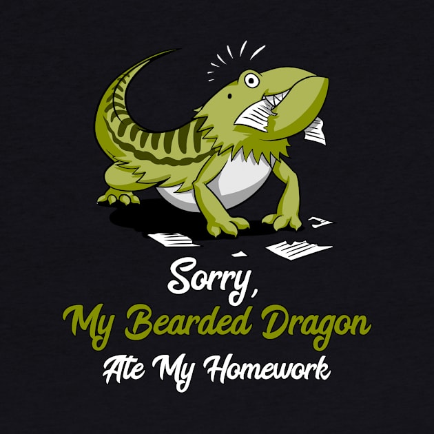 Bearded Dragon Ate My Homework by underheaven